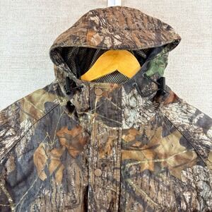 Mad Dog Gear Stearns Camo Hunting Jacket Waterproof Breathable Hooded Mens LG